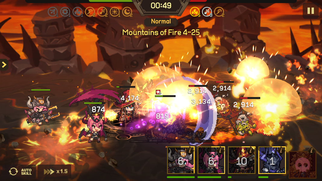 Unknown Knights: Pixel RPG - عکس بازی موبایلی اندروید