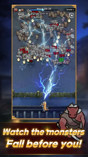 Ninja Defenders : Cat Shinobi - عکس بازی موبایلی اندروید