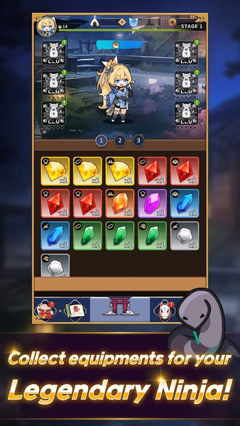 Ninja Defenders : Cat Shinobi - عکس بازی موبایلی اندروید