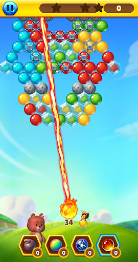 Bubble Bee Pop - Gameplay image of android game