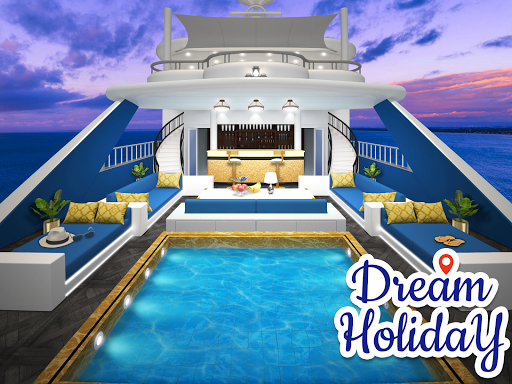 Dream Holiday - Travel home design game - Gameplay image of android game