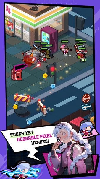 Rumble Squad: Idle Pixel RPG - عکس بازی موبایلی اندروید