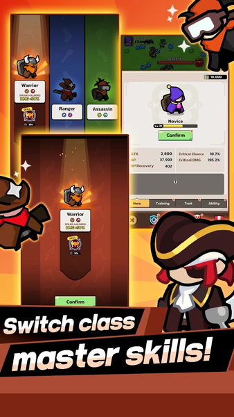 Backpack Survivors : Idle RPG - Gameplay image of android game