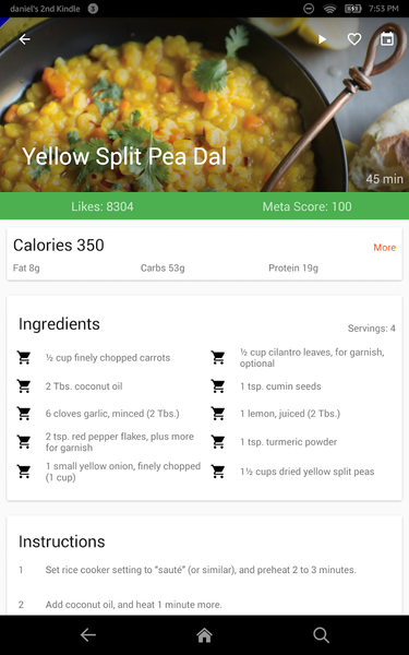 Paleo Diet CookBook & Recipes - عکس برنامه موبایلی اندروید