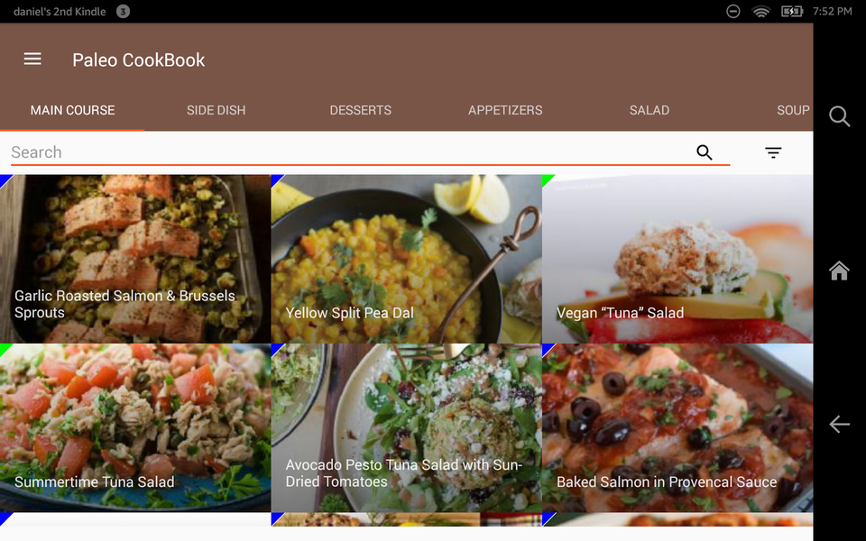 Paleo Diet CookBook & Recipes - عکس برنامه موبایلی اندروید