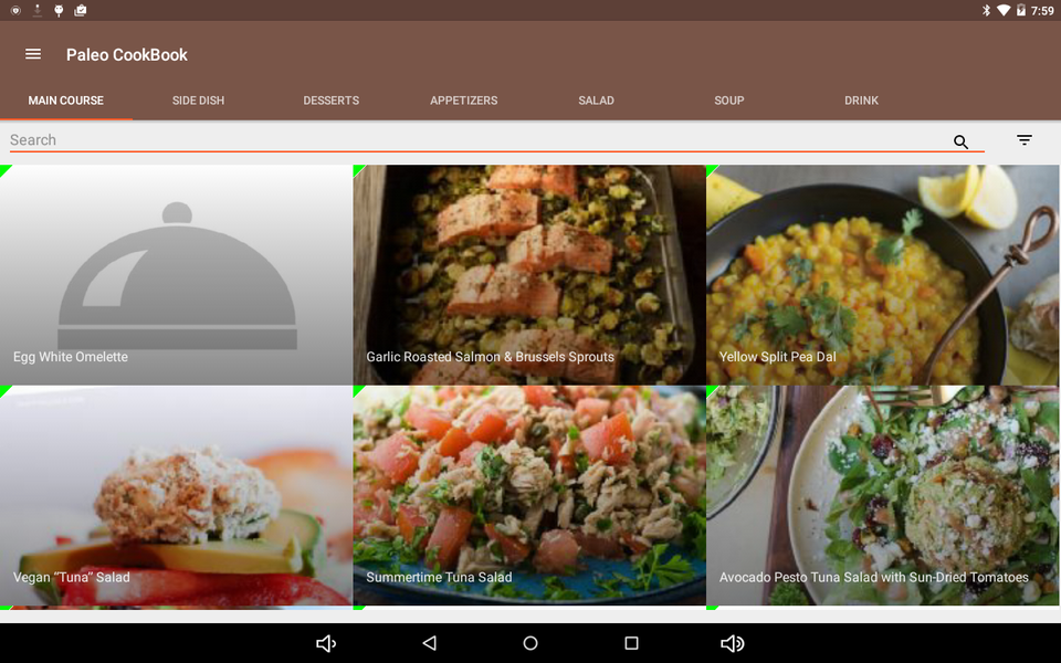 Paleo Diet CookBook & Recipes - عکس برنامه موبایلی اندروید