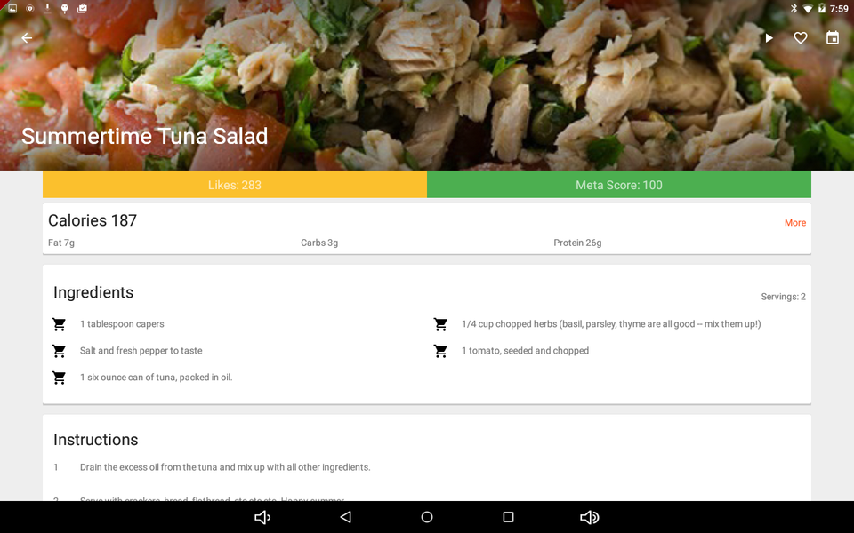 Paleo Diet CookBook & Recipes - عکس برنامه موبایلی اندروید