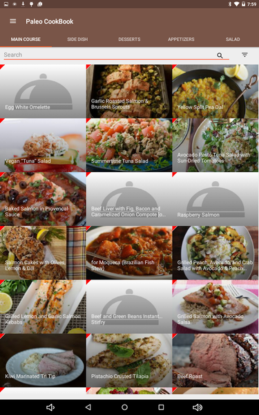 Paleo Diet CookBook & Recipes - عکس برنامه موبایلی اندروید