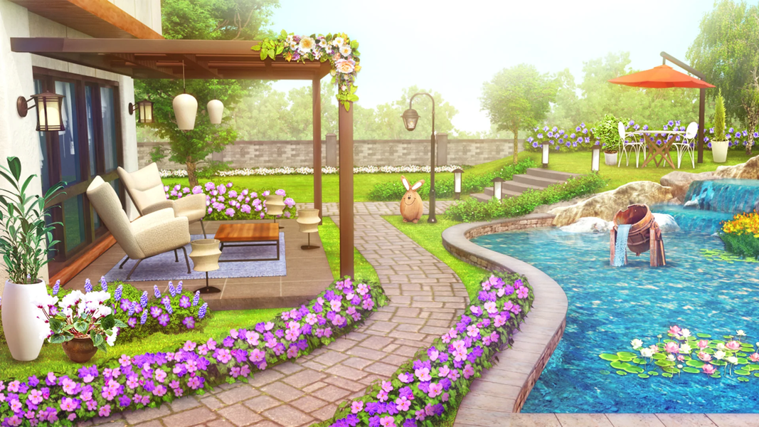 Home Design : My Dream Garden - Gameplay image of android game