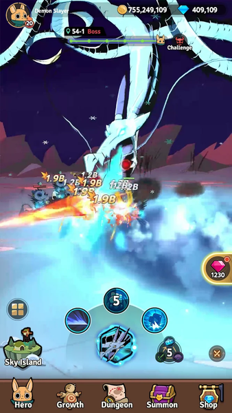 Tailed Demon Slayer : RISE - عکس بازی موبایلی اندروید