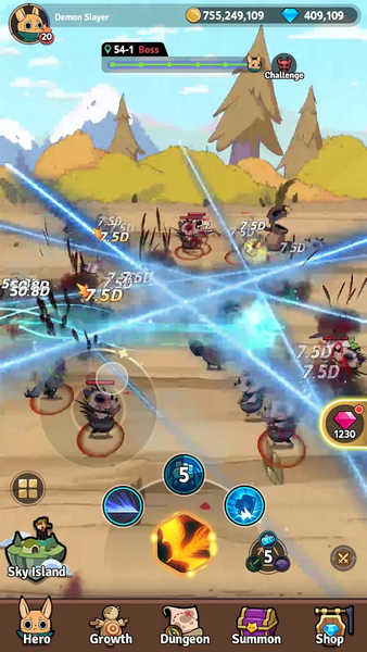 Tailed Demon Slayer : RISE - عکس بازی موبایلی اندروید