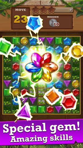 Jungle Gem Blast: Wild Jewels - عکس بازی موبایلی اندروید