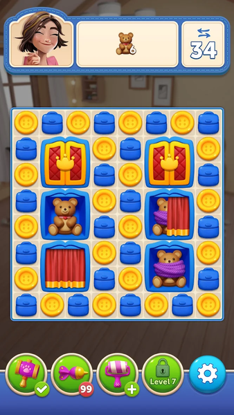 Zoey's Journey: Match & Design - عکس بازی موبایلی اندروید