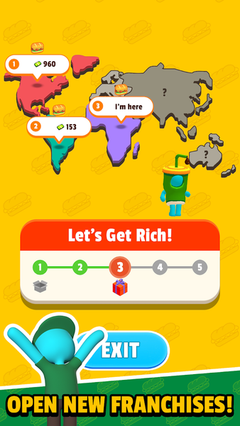 Sandwich Way! : Idle Tycoon - عکس بازی موبایلی اندروید