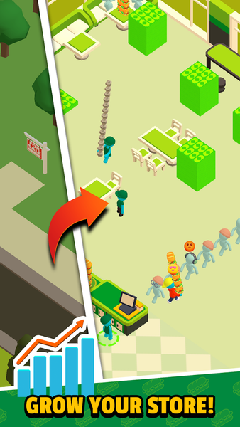 Sandwich Way! : Idle Tycoon - عکس بازی موبایلی اندروید