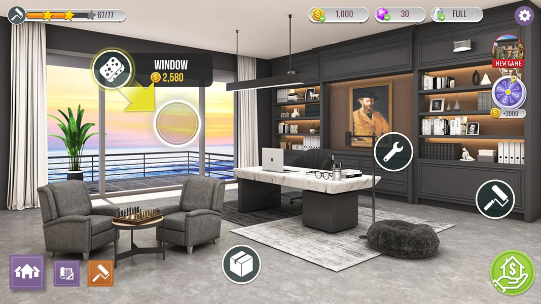 Home Design Renovation Raiders - Gameplay image of android game