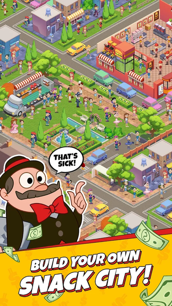 Project Snack Bar: Idle Tycoon - Image screenshot of android app