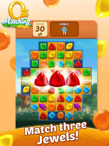 Matching Magic: Oz - Match 3 Jewel Puzzle Games - Gameplay image of android game