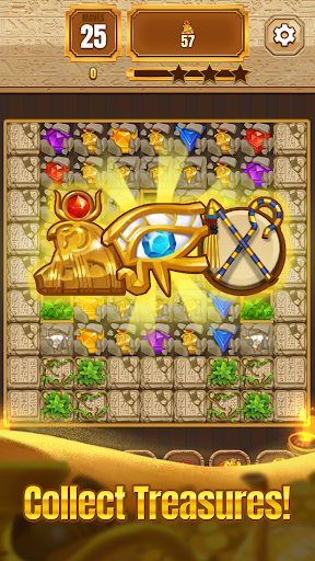 Pharaoh's Gem Blast : Gem & Jewel Quest Game - عکس بازی موبایلی اندروید