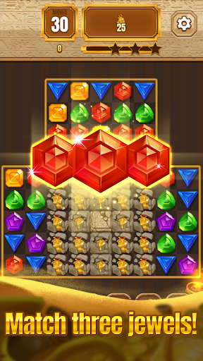 Pharaoh's Gem Blast : Gem & Jewel Quest Game - Gameplay image of android game