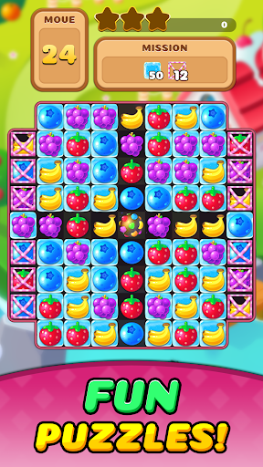 Fruit Delight Burst: Match 3 - عکس بازی موبایلی اندروید