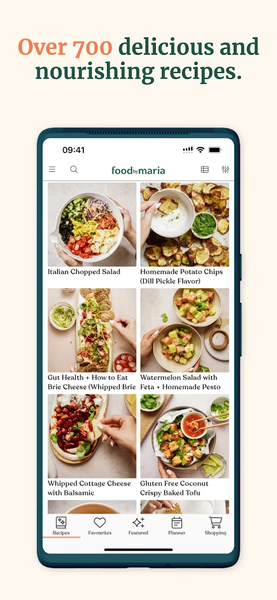 foodbymaria Delicious Recipes - عکس برنامه موبایلی اندروید