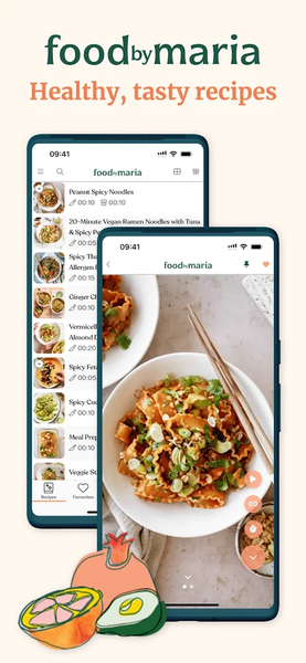 foodbymaria Delicious Recipes - عکس برنامه موبایلی اندروید