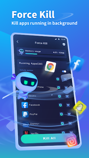 Clean Ninja-Cleaner & Booster - عکس برنامه موبایلی اندروید