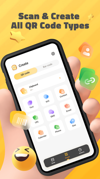 QR Toaster - عکس برنامه موبایلی اندروید