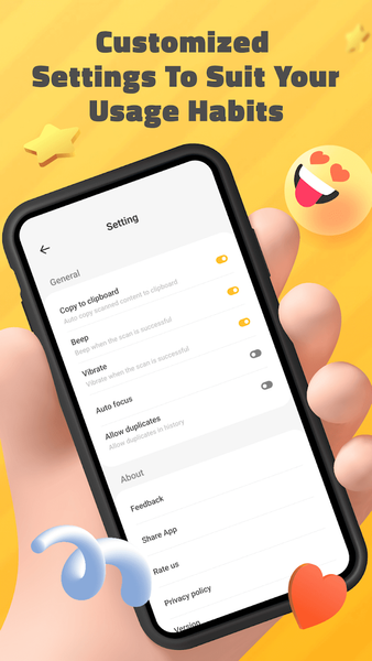 QR Toaster - عکس برنامه موبایلی اندروید