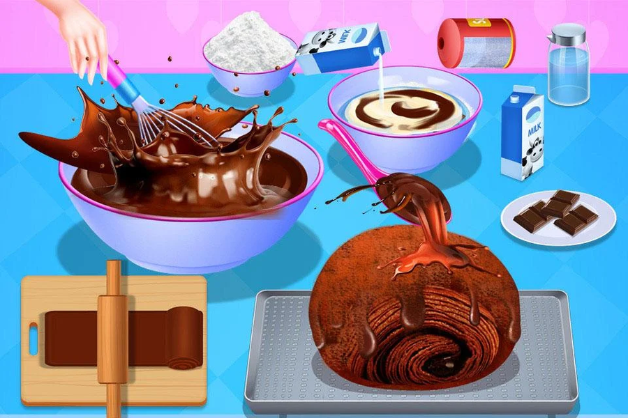 Chocolate Dessert Design Shop - Image screenshot of android app