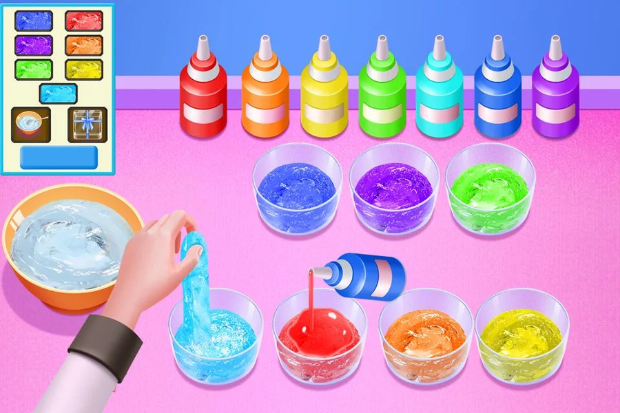 Colorful Slime Workshop - عکس برنامه موبایلی اندروید