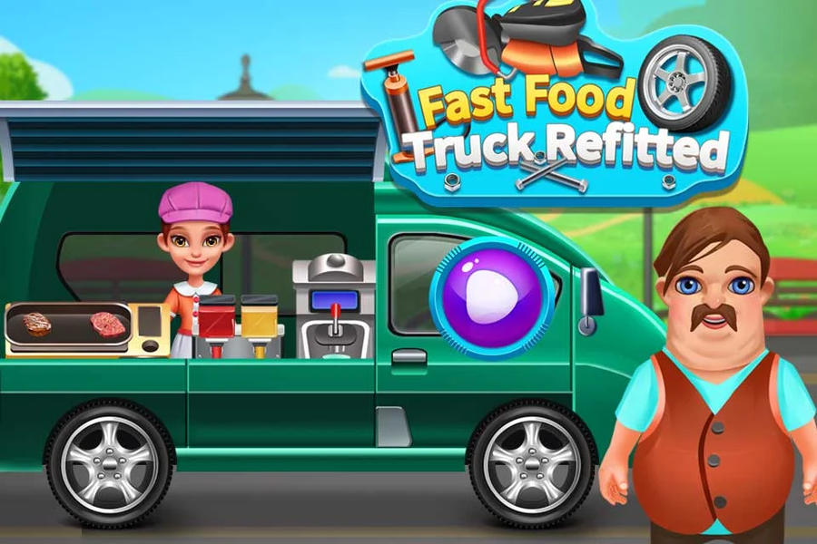 Fast Food Truck Refitted - عکس بازی موبایلی اندروید