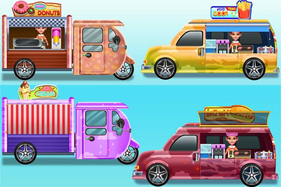 Fast Food Truck Refitted - عکس بازی موبایلی اندروید