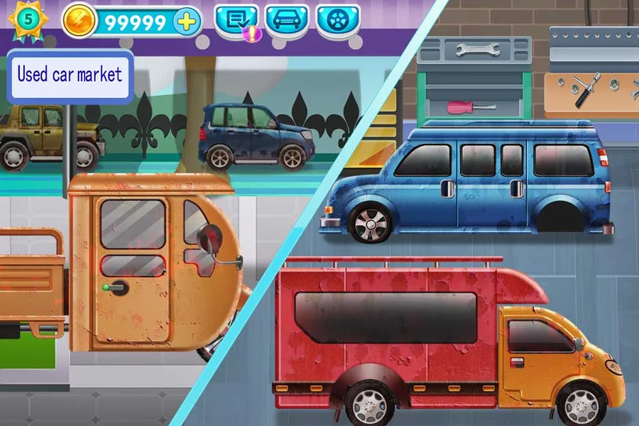Fast Food Truck Refitted - عکس بازی موبایلی اندروید