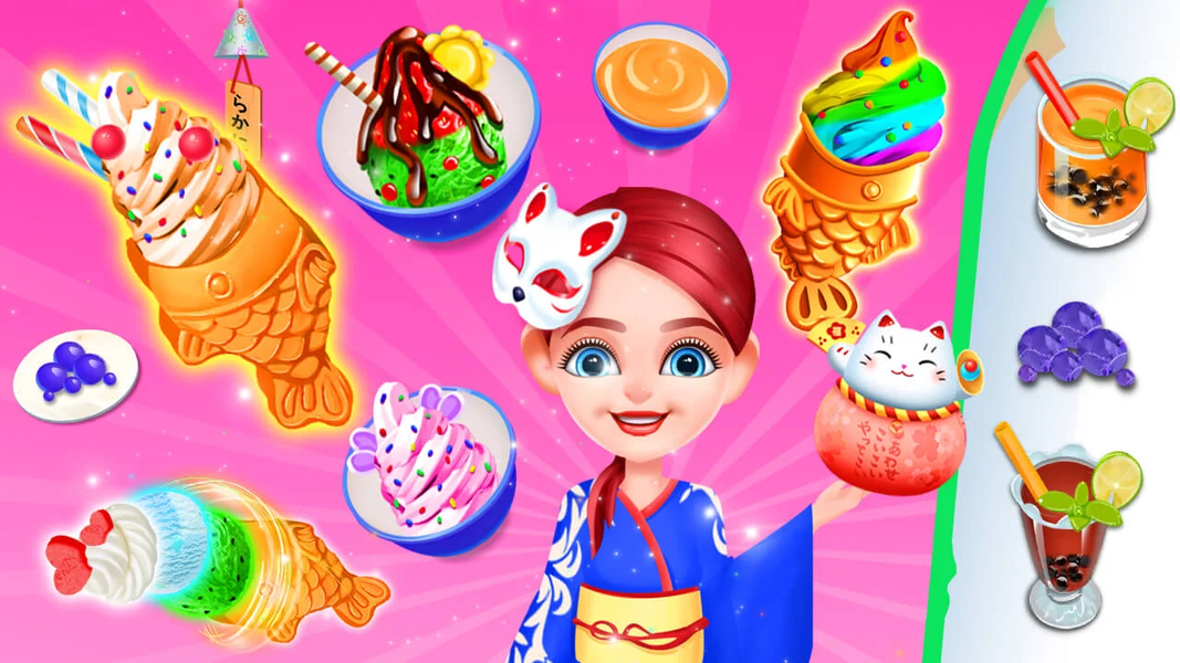 Taiyaki Make Shop - Cooking Ga - عکس بازی موبایلی اندروید