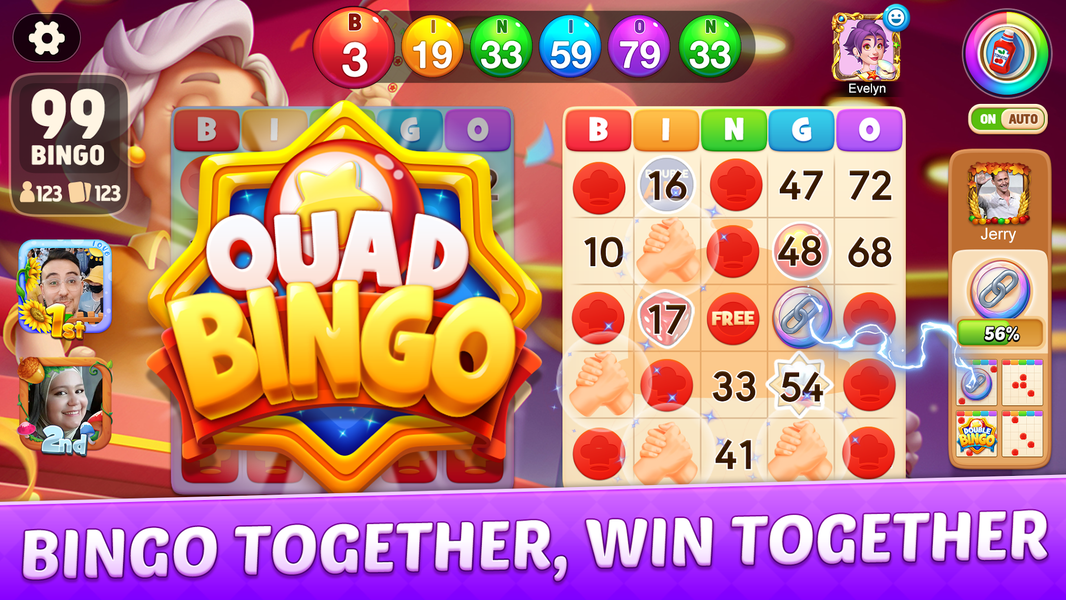 Bingo Frenzy™-Live Bingo Games - عکس برنامه موبایلی اندروید