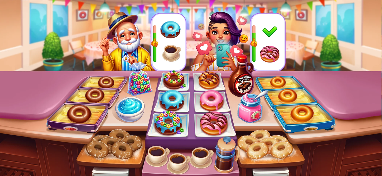 Cooking Chaos - Cooking Games - Gameplay image of android game