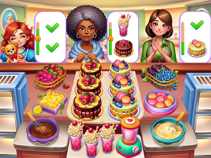 Cooking Chaos - Cooking Games - Gameplay image of android game