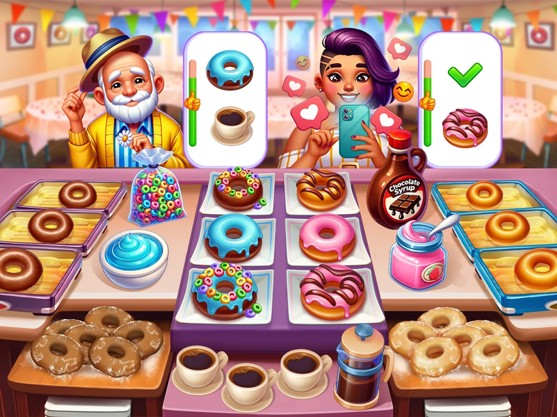 Cooking Chaos - Cooking Games - Gameplay image of android game