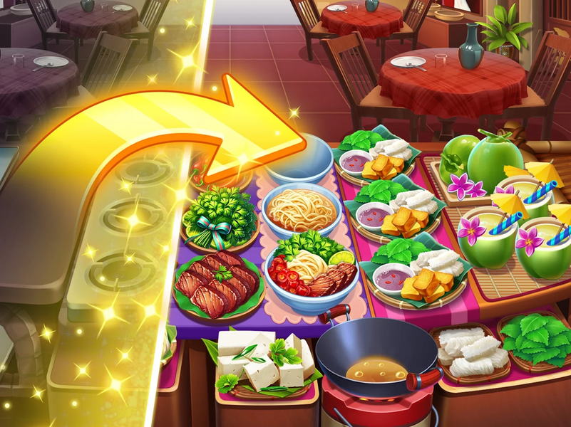 Cooking Chaos - Cooking Games - Gameplay image of android game