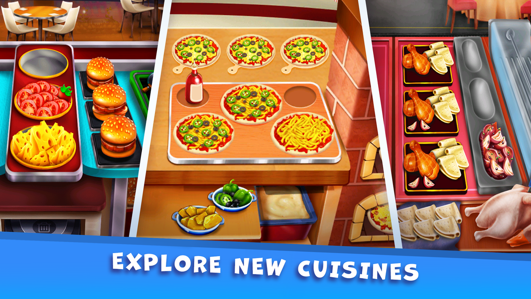 Cooking Charm Restaurant Games - Gameplay image of android game