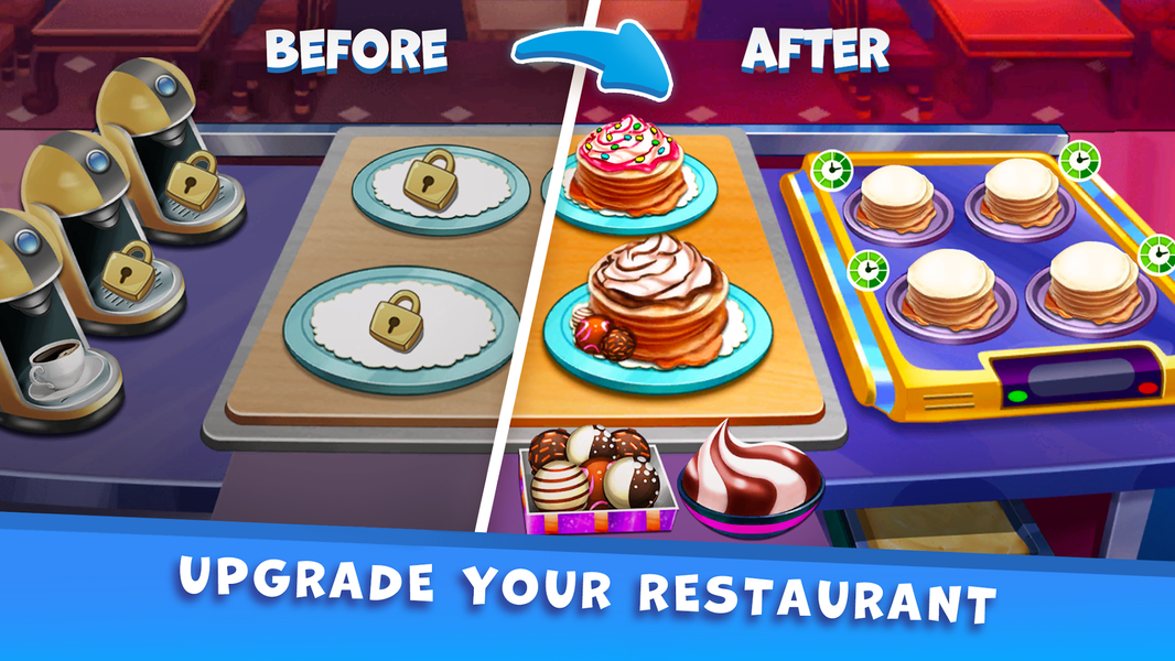 Cooking Charm Restaurant Games - Gameplay image of android game