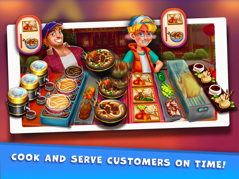 Cooking Charm Restaurant Games - Gameplay image of android game