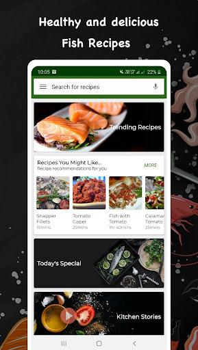 Fish Recipes - عکس برنامه موبایلی اندروید