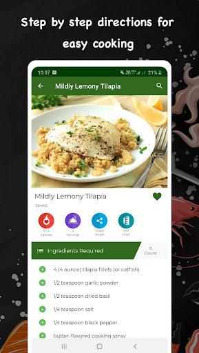 Fish Recipes - عکس برنامه موبایلی اندروید