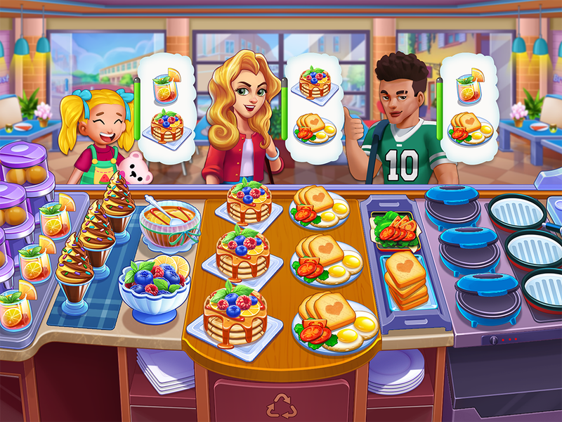 Food Voyage: Fun Cooking Games - Image screenshot of android app