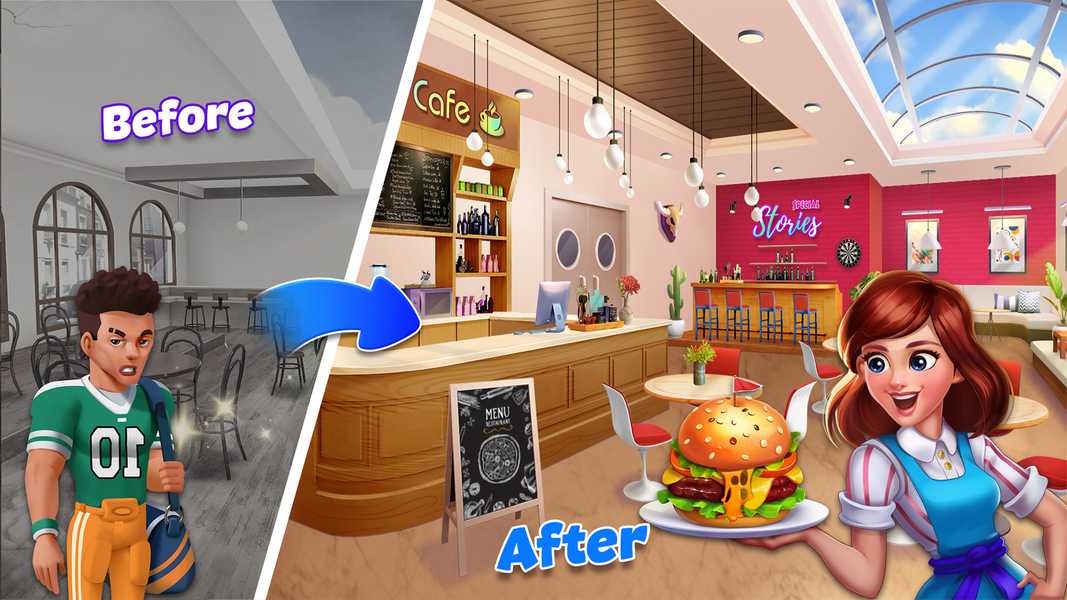Food Voyage: Fun Cooking Games - Image screenshot of android app