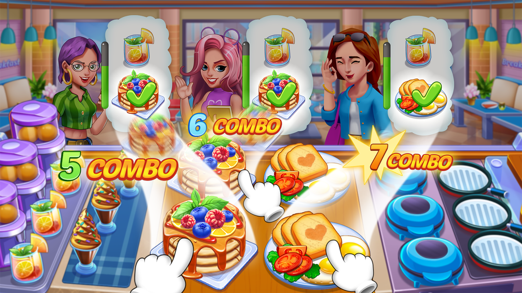 Food Voyage: Fun Cooking Games - Image screenshot of android app