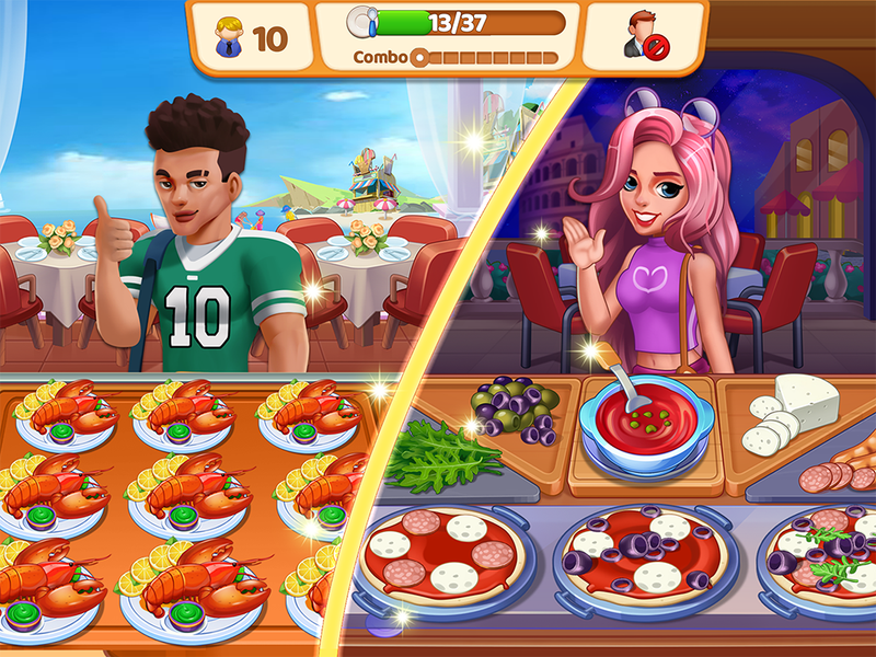 Food Voyage: Fun Cooking Games - Image screenshot of android app